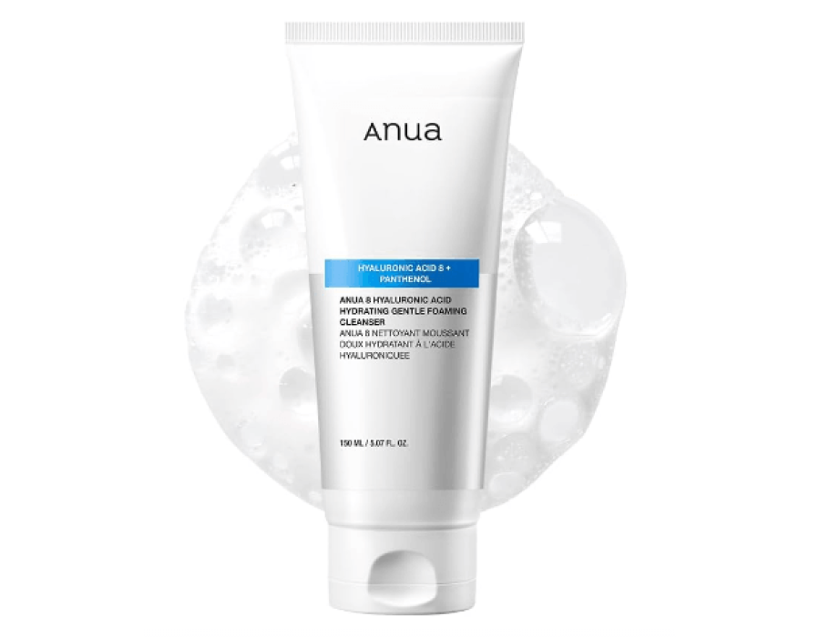 Anua 8 Hyaluronic Acid Hydrating Gentle Foaming Cleanser
