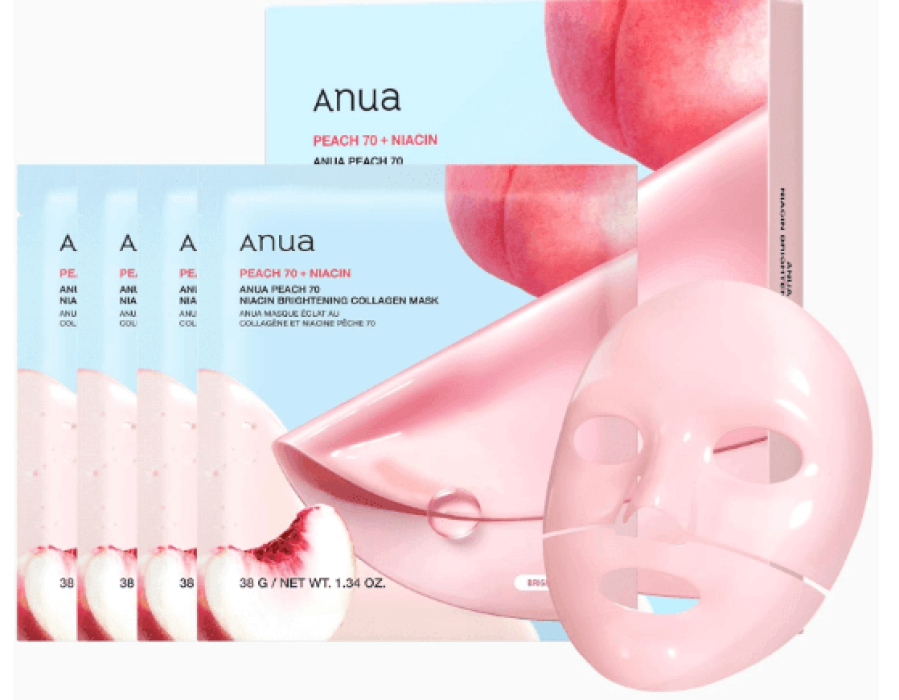 Anua Peach 70 Niacin Brightening Collagen Beauty Mask Price in UAE 2026 – Compare Best Deals