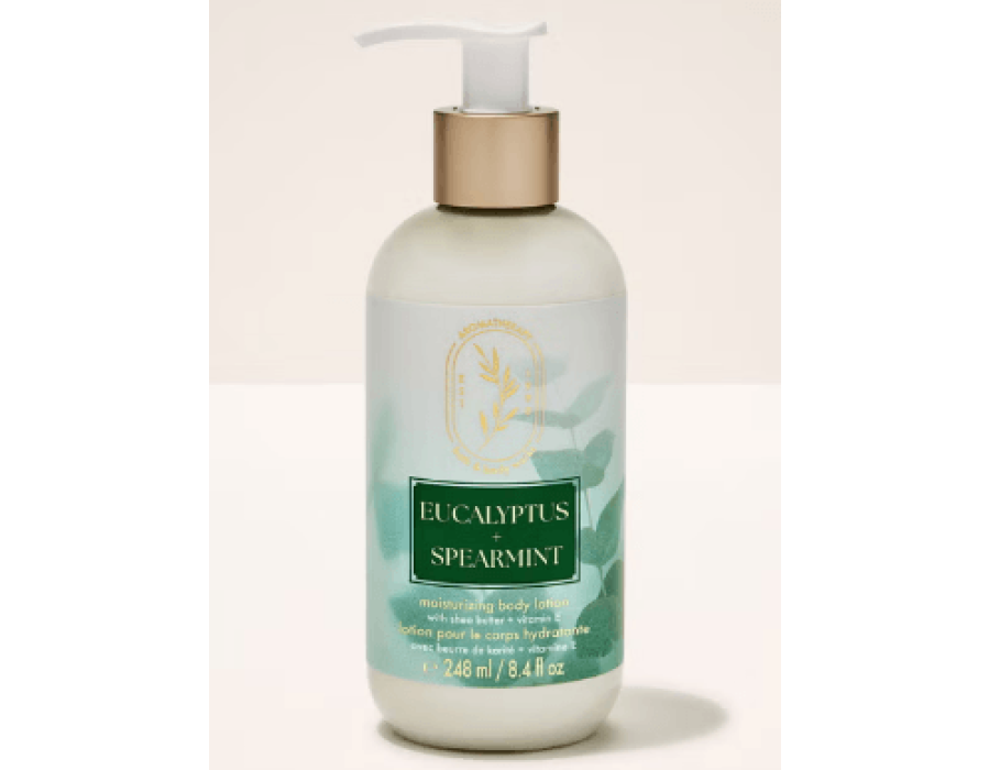 "Bath and body works Eucalyptus Spearmint Moisturizing Body Lotion"