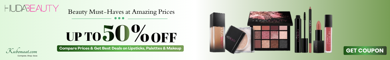 Huda Beauty banner