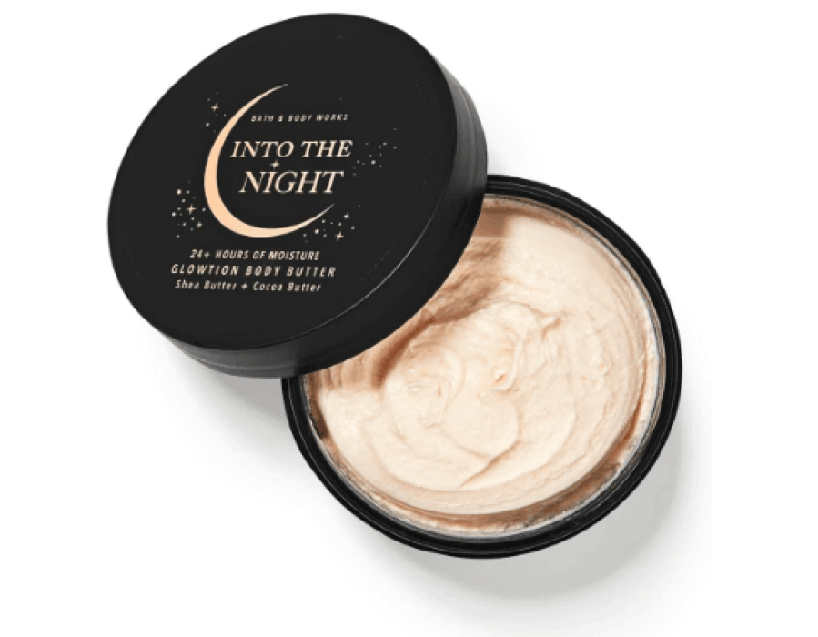 "Bath and body works Into the Night Glowtion Body Butter"