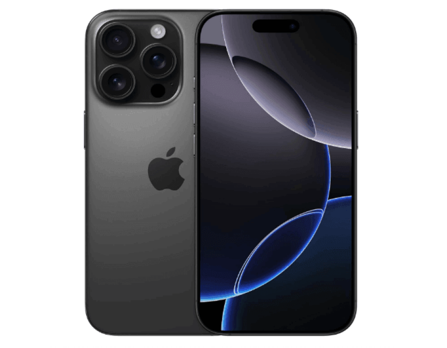 Apple iPhone 16 Pro (128GB) - Black Titanium