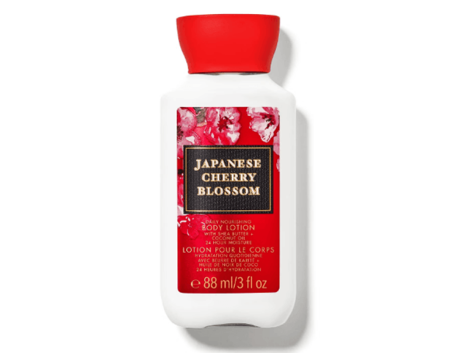 "Bath and body works Japanese Cherry Blossom Travel Size Body Lotion"