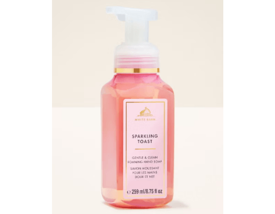 "bath and body works Sparkling Toast Gentle & Clean Foaming Hand Soap"