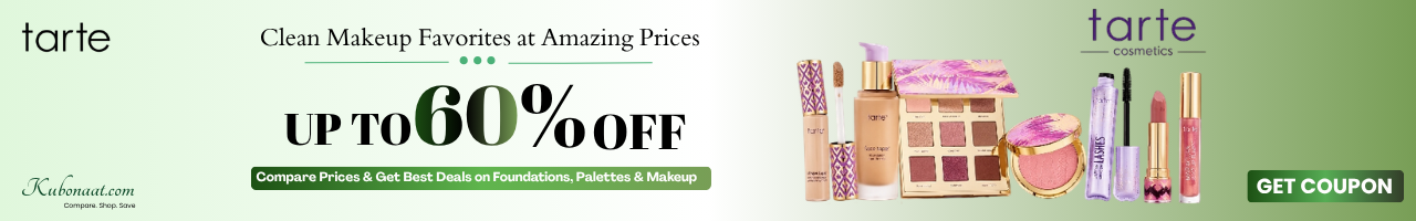 Tarte Cosmetics banner